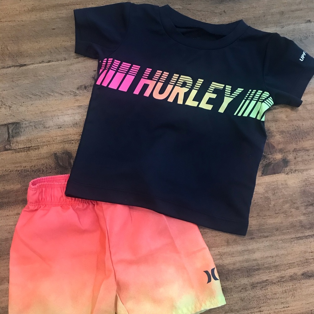 Hurley short set - size 12 months